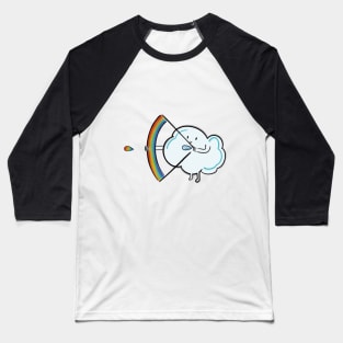 Cloud and a rainbow arrow of love Baseball T-Shirt